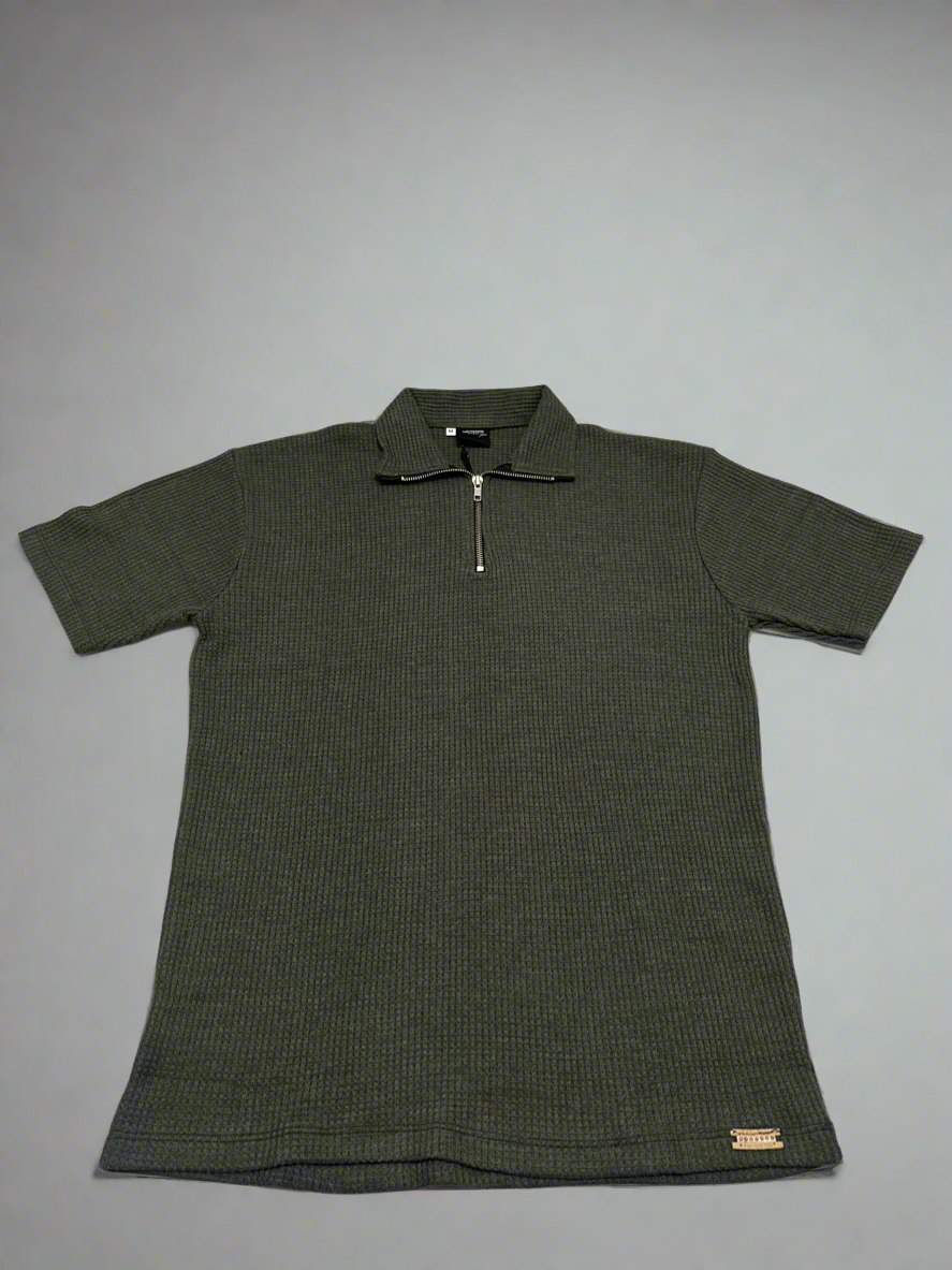 Zipper polo
