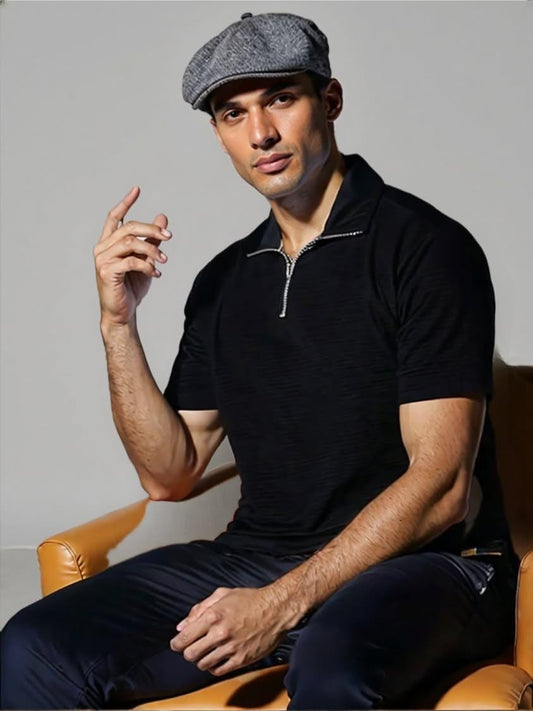 Zipper polo